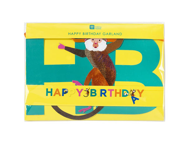 Happy Birthday - Party Animals Garland