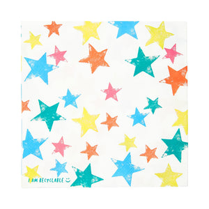 Rainbow Star Eco Paper Napkins