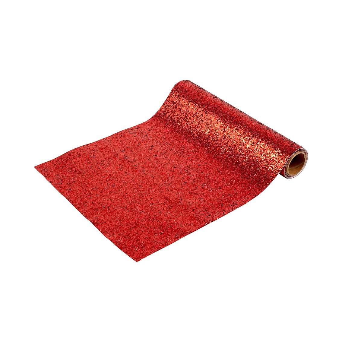 Red Glitter Table Runner