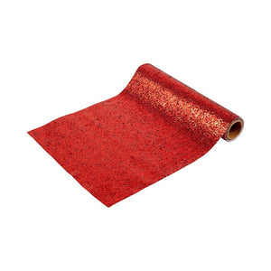 Red Glitter Table Runner