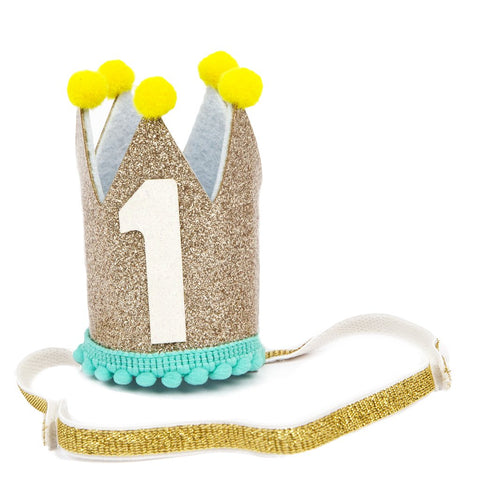 First Birthday Mini Crown