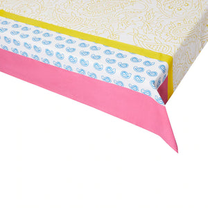 Paisley Print Fabric Tablecloth