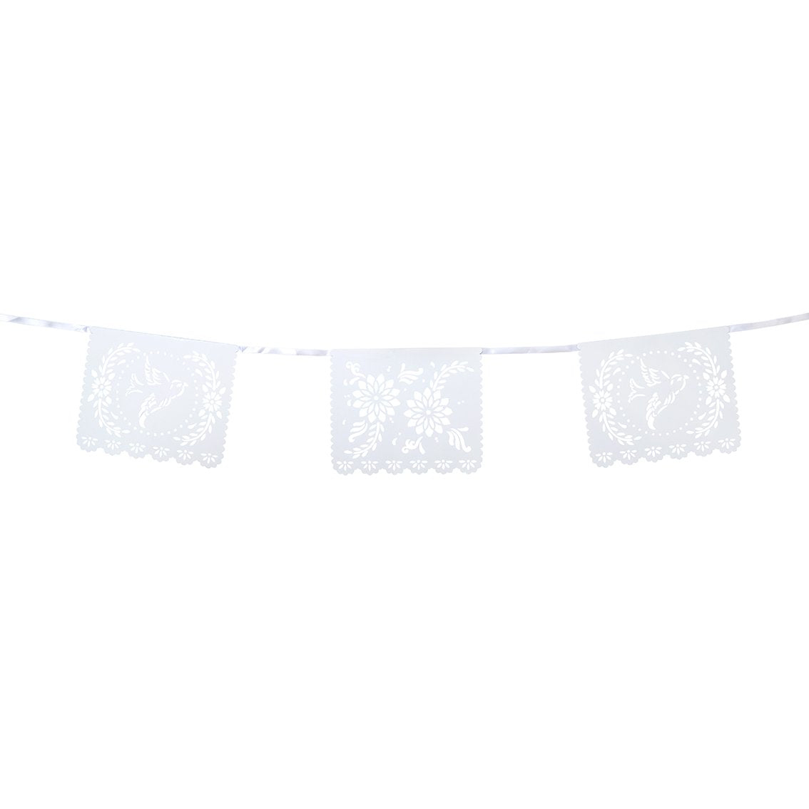 White Paper Lace Garland