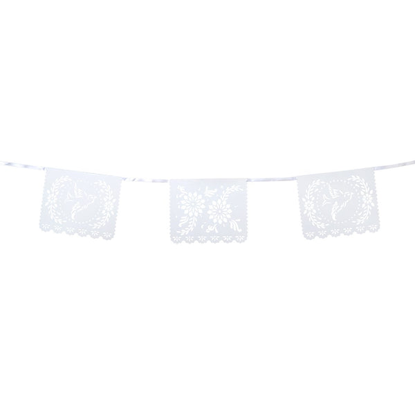 White Paper Lace Garland