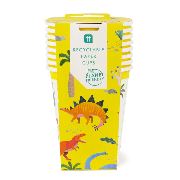 Dinosaur Paper Cups