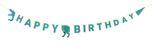 Dinosaur Happy Birthday Garland
