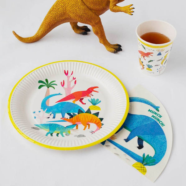 Dinosaur Shaped Paper Napkins