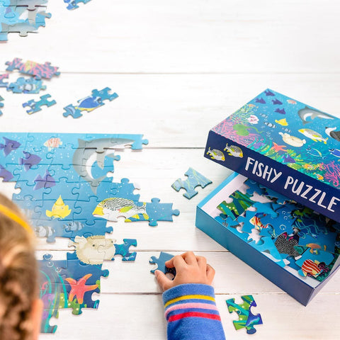 Fish Jigsaw Puzzle - 100 pieces