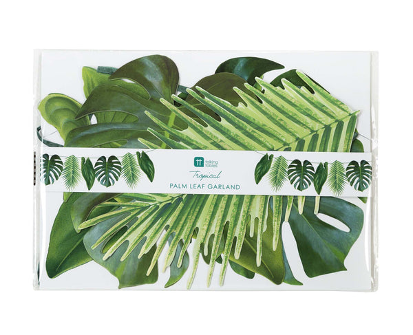 Palm Leaf Paper Garland