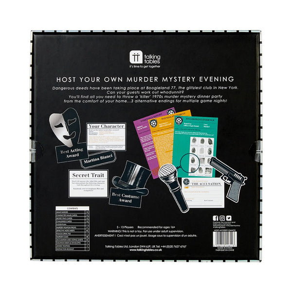 Host Your Own Murder On The Dance Floor Game