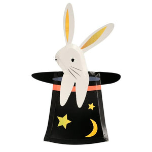 Bunny In Hat Shaped Paper Plates