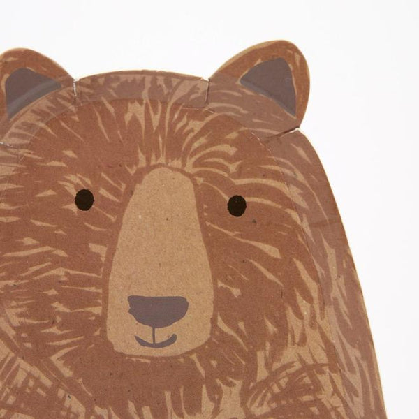 Bear Paper Plates