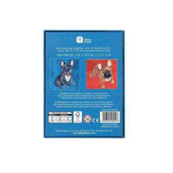 Double Sided Pooch Jigsaw Puzzle 100 Pieces
