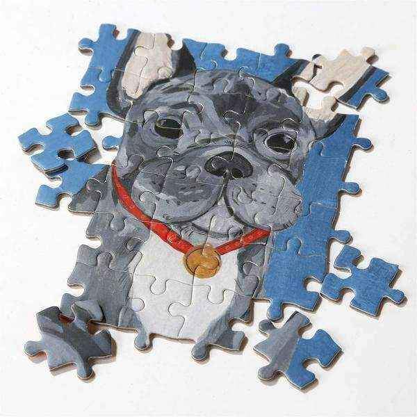 Double Sided Pooch Jigsaw Puzzle 100 Pieces