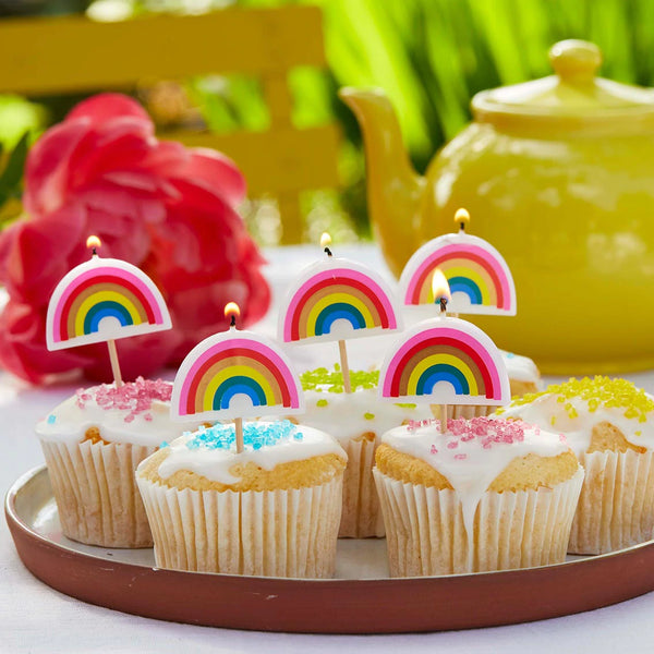 Rainbow Shaped Candles