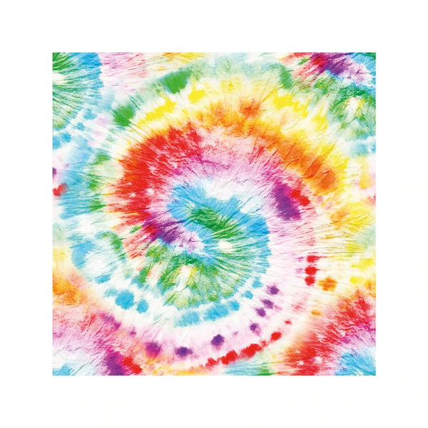 Rainbow Tie Dye Paper Napkins