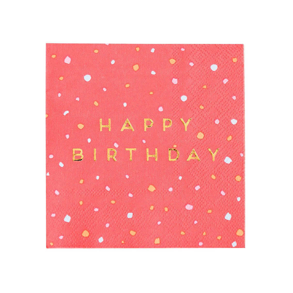 Happy Birthday Cocktail Napkins