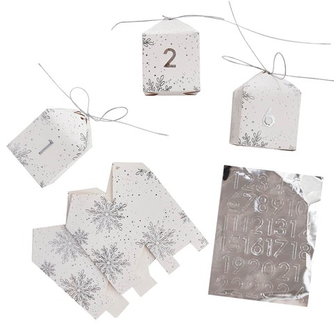 Snowflake Advent Calendar Boxes