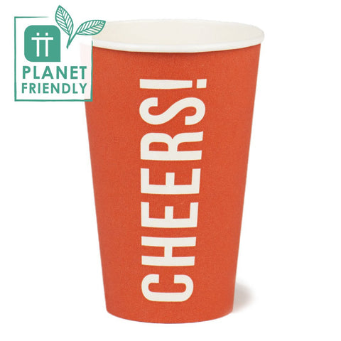 Planet Friendly - Red Paper Cups