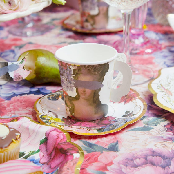 Truly Scrumptious Paper Teacup And Saucer Set