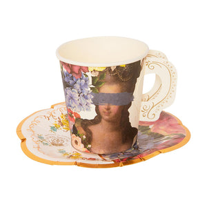 Truly Scrumptious Paper Teacup And Saucer Set