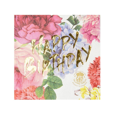 Truly Scrumptious Happy Birthday Paper Napkins