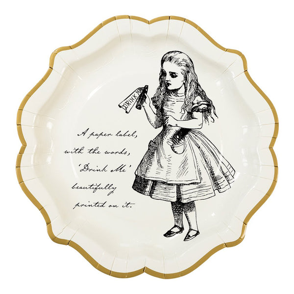 Truly Alice Paper Plates