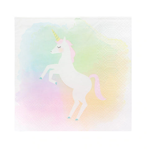 Recyclable Unicorn Paper Napkins