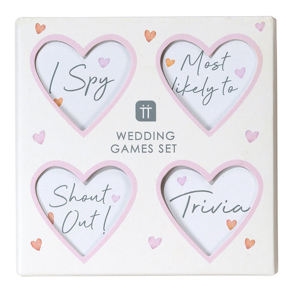 Wedding Trivia Games Set (4 pack)