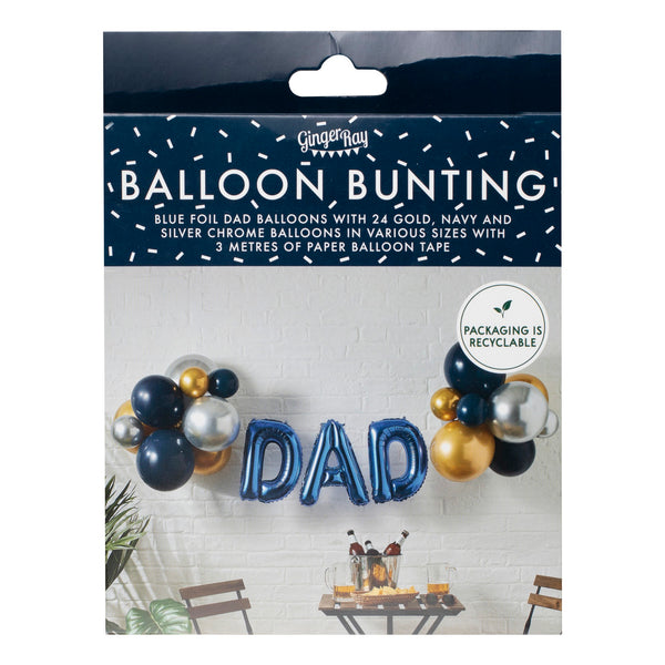 Dad Balloon Bunting Kit