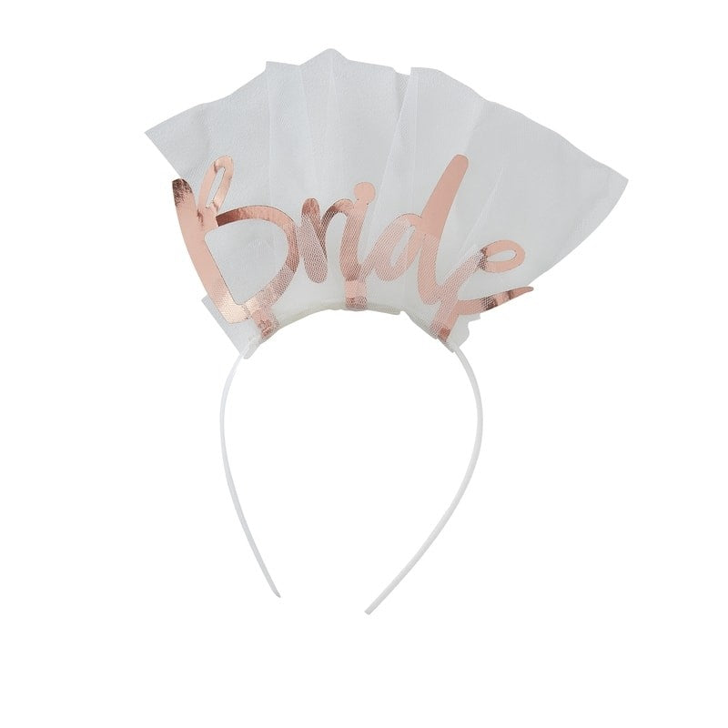 Bride To Be Headband Veil