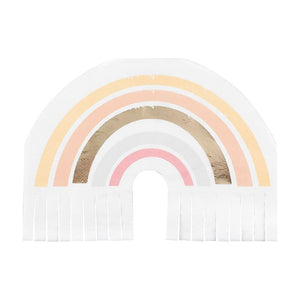 Rainbow Paper Shaped Napkins