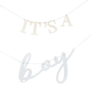 It's a Boy Baby Shower Bunting
