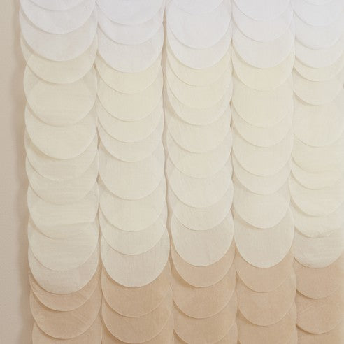 Neutral Ombre Tissue Disc Backdrop