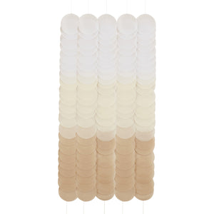 Neutral Ombre Tissue Disc Backdrop
