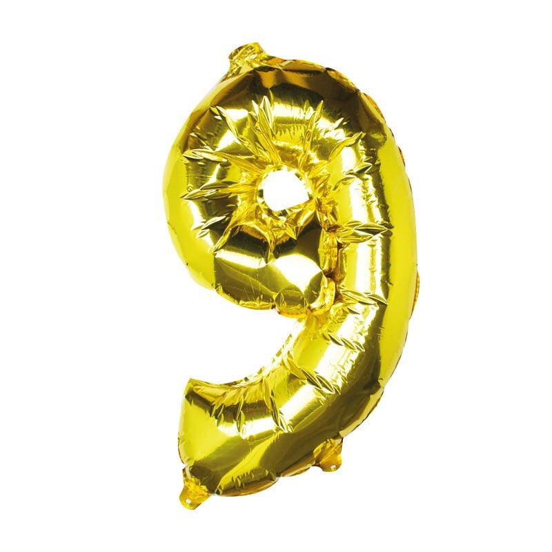 Number Balloons - 9