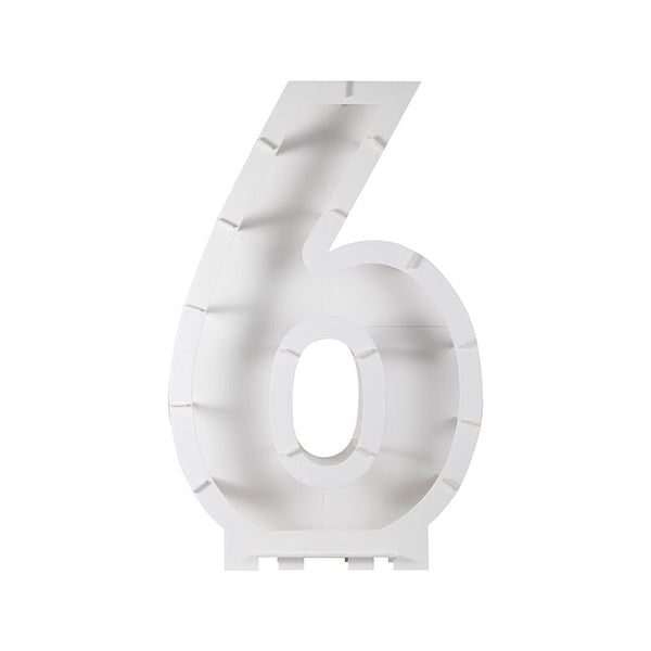 Balloon Mosaic Number Stand 6
