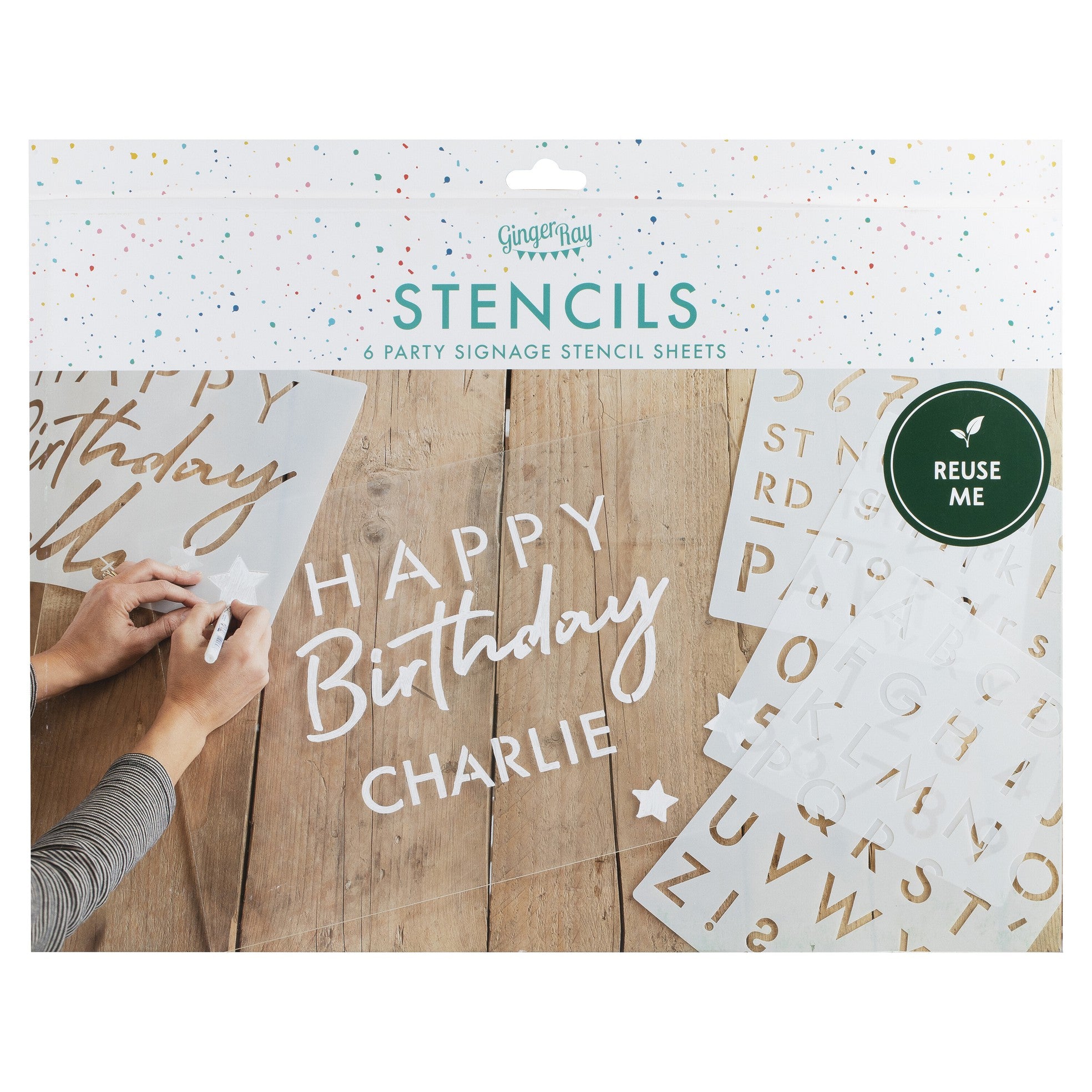 Stencil Sheets (6 Pack)