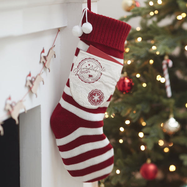 Knitted Christmas Stocking