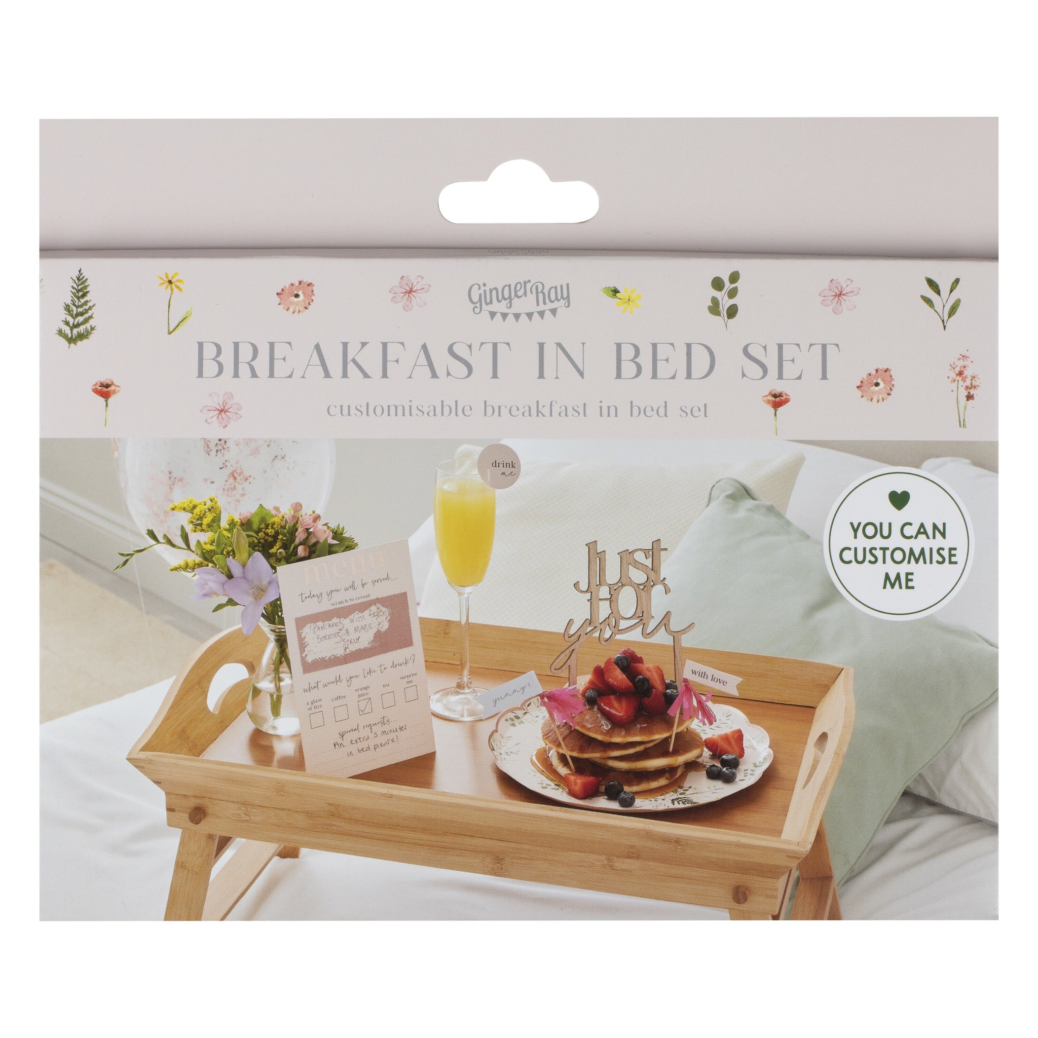 Breakfast In Bed Customisable Kit