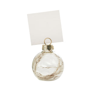 Pampas Grass Bauble Place Card Holders