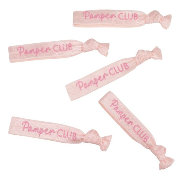 Pink Glitter Pamper Club Party Bands