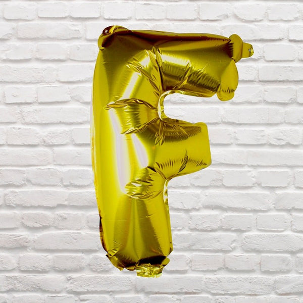 Gold Foil Letter Bunting F
