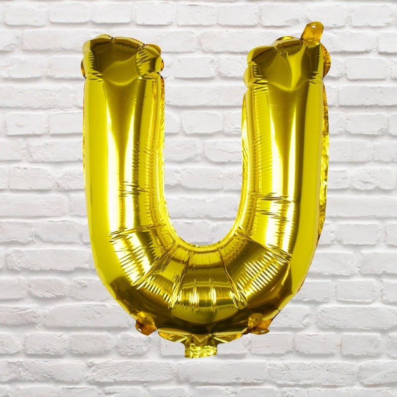 Gold Foil Letter Bunting U
