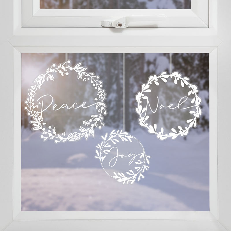 Christmas Window Stickers