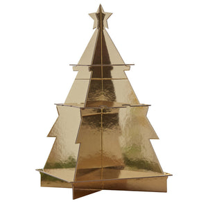 Gold Christmas Drinks Stand And Treat Holder