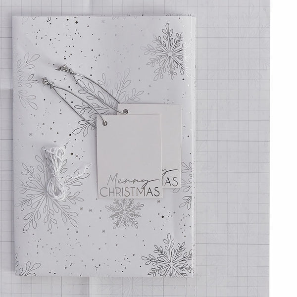 Snowflake Christmas Wrapping Paper