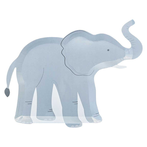 Elephant Shaped Paper Plates